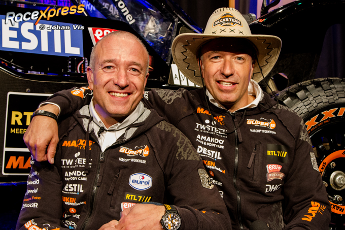 Tim Coronel Tom Coronel Le Dakar 2015